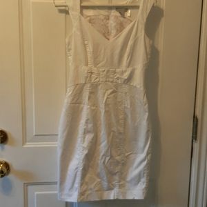 White cotton dress H & M